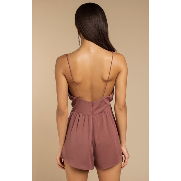 🚫SOLD🚫*BRAND N by EW* TOBI PLUNGING ROMPER - Picture 3 of 6